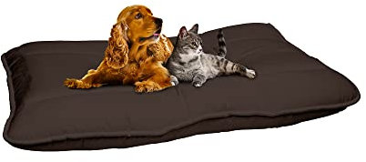 Elegant Hundekissen Maxy, Braun, 60x100cm