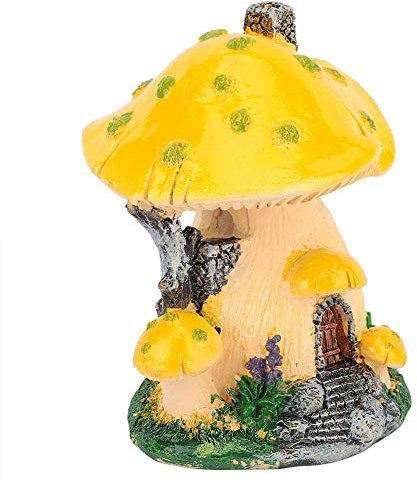 Miniatur-Feengarten, Pilzhaus, DIY, Handwerk, Topf, Fee, Puppenhaus, Dekoration, Außendekoration, Heimdekoration