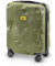 CRASH BAGGAGE Gestreifter Trolley-Koffer, Oliv/Blatt für mich (Leaf It to Me), Small