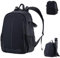 Zecti Sac à Dos pour Appareil Photo Sac Photo avec Diviseurs Personnalisés Rembourré pour Objectifs, Ordinateur Portable, Support De Trépied Et Appareils Photo Reflex Numériques