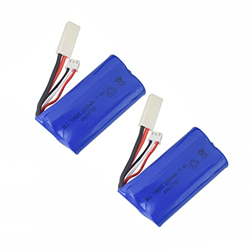 ZYGY 2pcs 7.4V 1500mah Lithium Batterie für feilun FT009 UDI009 UDI902 UDI002 AA102 rc Boot High-Rate Batterie