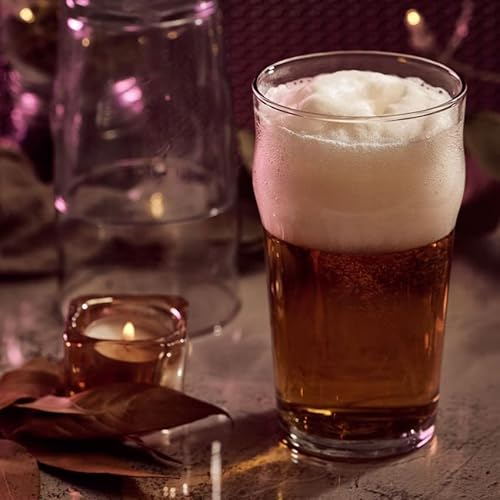 T-Nonic stapelbare Biergläser, 47 cl x 12