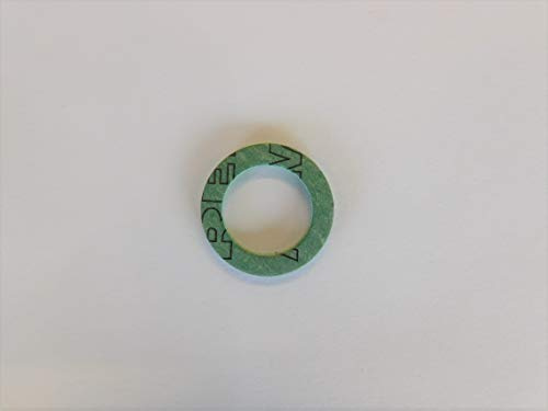 Manufaktur Martinshof 10 Stück Flachdichtung AFM, 1 mm 1/2 Zoll Silikon, DIN- DVGW, VP 401, BAM, HTB, Germanischer Lloyd, Sanitär, Heizung, Wasser,