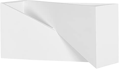 LEDVANCE ORBIS SWAN SMART+ Wi-Fi Leuchte, dimmbare LED Wandleuchte für den Innenbereich, 23W, Farbtemperatur von 3000-6500K, 600 Lumen, bemalbare Oberfläche, rechteckige Form 30x15cm