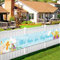 DPKOW Rosa Alles Gute zur Konfirmation Banner Dekoration für Mädchen, Mädchen Konfirmation Garten Außen Deko, Mädchen Konfirmation Wand Tisch Hintergrund Deko, 230 * 30cm