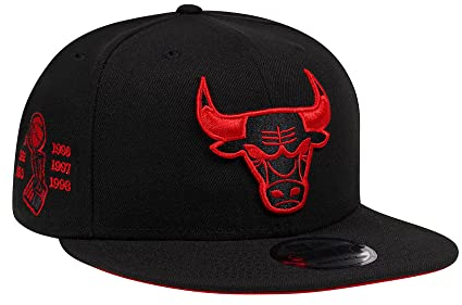 New Era Chicago Bulls Champions Red Horn Edition 9Fifty Snapback Cap