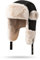 CLAPE Unisex Warme Fliegermütze Winter Trapper Mütze Faux Fur Bomber Hat Winddichte Kunstfellmütze Uschanka Russenmütze