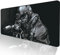 Donboly Gaming Mouse Pad Cool and dazzling Oversized Mouse Pad, Extended Large Mouse Mat Desk Pad, Stitched Edges Mousepad, Long Non-Slip Rubber Base Mouse Pad (90x40cm, 1)