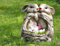 Großer Pflanztopf Gartenfigur Statue Hasen Anne und Marie Deko Kunstein 37cm