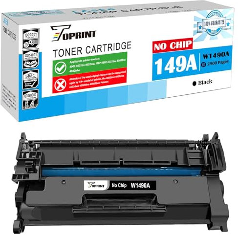 [KEIN CHIP mit Werkzeug] 149A W1490A Kompatible Tonerkartusche 2900 Seiten für 4002 4002dn 4002dw 4102 4102dw 4102fdn 4102fdw Drucker, Alter Originalchip kann nicht für H P+ Drucker verwendet werden