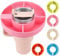 styrkja Snack Bowl for Stanley Cup, Silicone Snack Cup Compatible with Stanley Cup Snack Plate Snack Tumbler Cup for 40oz Stanley Cup Accessories Tumbler Snack Cup Snack Tray (Pink), SILICONBOWL40OZ