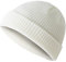 OneChance Strickmütze für Herren und Damen,Weiche Winter Mütze,Warme Beanie Mütze,Unisex Strickmütze für Winter und Herbst Weiß