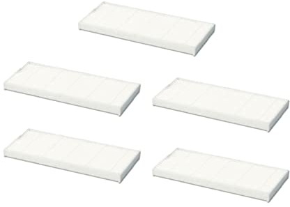 SUPENG 5 Stück Roboter-Staubsauger HEPA-Filter kompatibel mit Vileda VR 303 Roboter-Staubsauger Ersatzteile Zubehör Ersatz