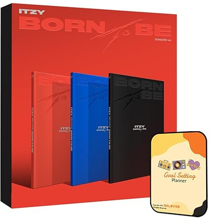 ITZY BORN TO BE Album [STANDARD ver. (C ver.)]+Pre Order Benefits+BolsVos Exclusive K-POP Inspired Digital Merches
