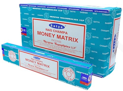 Satya Räucherstäbchen x LAVISA, Meditation, Aromatherapie, Duft (Money Matrix)