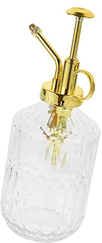 OFFSCH Glas Gießkanne Vintage Stil Transparente Sprühflasche Für Pflanzen Zum Gießen Von Blumen Und Sukkulenten Für Gartenliebhaber Und Dekorative Zwecke