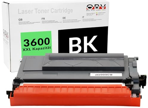 Toner kompatibel Brother 3600XXL TN-3600XXL – Schwarz – 11.000 Seiten – mit Chip