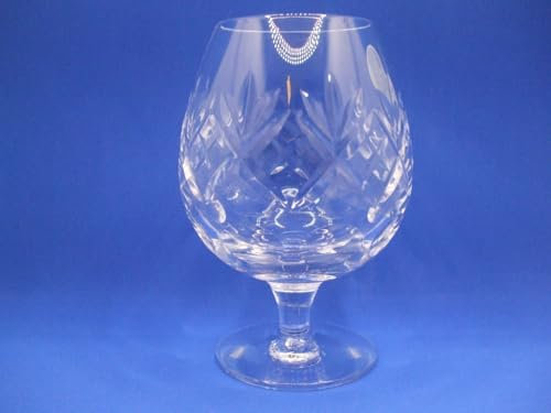 Royal Doulton Georgian Pattern Cut Single Schooner Brandy Crystal Glass Height 12.5 cm Made in England