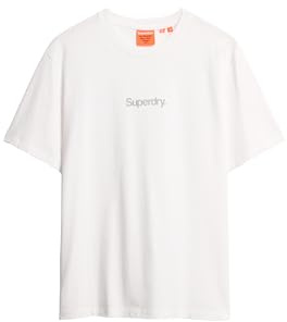 Superdry Herren Core City T-Shirt mit Logo Optik S