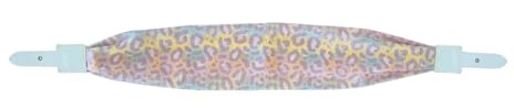 Kreher® Kühlbox Passive Kühlbox Kühltaschen Polar in Retro Vintage Design aus Kunststoff mit polystyrol (Airpop) thermische Isolierung (Tragegurt Animal Print, One Size)