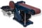 vidaXL Levigatrice Nastro Disco Professionale 375 W Smerigliatrice Lucidatrice
