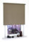 ourdeco® Rollo, Spring-, Schnapprollo/Stoffbreite: 98 x Auszugslänge: 180 cm caffee/Tageslicht, lichtdurchlässig