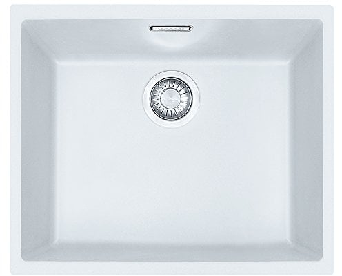 Franke Tectonite Sirius 110-50 125.0331.033 - Fregadero empotrable, color blanco