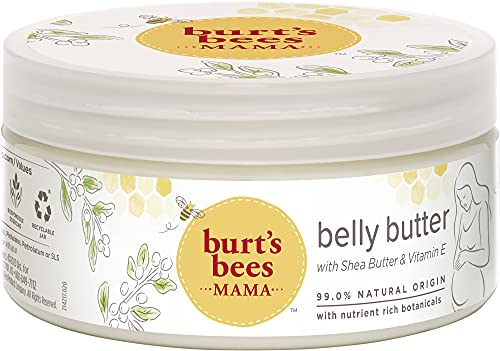 Burt's Bees Burt's Bees Mama Bienen-Bauchbutter, parfümfreie Lotion, 184 ml Dose, 184 ml