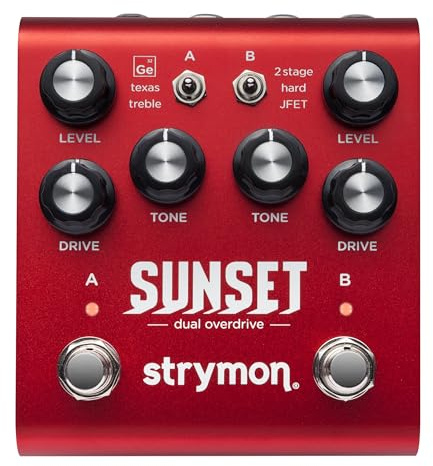 Strymon Sunset Dual Overdrive - Verzerrer für Gitarren