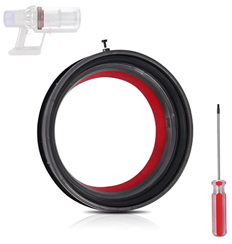 Vacuum Dust Bin Top Fixed Sealing Ring Replacement Compatible for Dyson V10/SV12 Vacuum Cleaner Dust Bucket Dirt Cup Sealing Ring Assembly