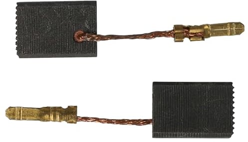 vhbw 2X Kohlebürste 16 x 11 x 5 mm kompatibel mit Metabo WEV 10-125 Quick, W 9-125 Quick, WP 9-125 Winkelschleifer, Multifunktionswerkzeug