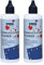 KREUL 49602 - Schmucksteinkleber, 125 ml Flasche, auf Wasserbasis hergestellt, trocknet transparent, mit feiner Düse für punktgenaues Aufkleben der Schmucksteine (Packung mit 2)