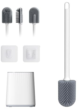 GRIFEMA M34151-2 Escobillas de Baño, Blanco, one size