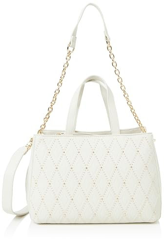 Valentino Shopping Nebraska Ecru Einheitsgröße Damen, Naturfarben, Talla única, LÄSSIG