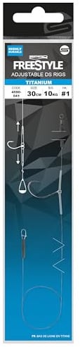 Spro Freestyle Titanium Adjustable Ds Rig #01 30cm Dropshot Rig Hecht