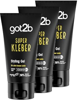 Schwarzkopf Got2B Lot de 3 flacons de gel coiffant indestructible 3 x 150 ml