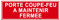 F117 - Porte coupe-feu à maintenir fermée - Panneau et Signalisation Incendie - Dimensions au choix - Norme ISO 7010