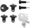 Higatful Camera Tripod Mount for Gopro Adapter Accessory, 4Pcs 1/4-20 Screw Conversion Adapter for GoPro Hero12, Insta360 ONE Ace Pro X3 X2 X RS R Go 3, DJI OSMO and Other Action Cameras
