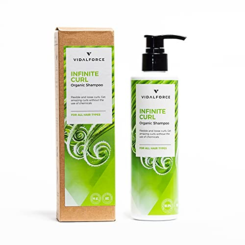 INFINITE CURL. Curly Shampoo mit Curly Aktivator Methode lockig I Perfekte Locken mit Ihrem Curly Girl Produkte I Curly Shampoo, Natural und BIO 100% Toxic-Free I Anti-Frizz Locken