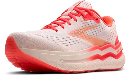 Brooks Ghost Max 2 White/Peach/Coral Damen, EU 38