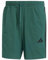 adidas Herren Essential Three Stripes Single Jersey Short 7IN, Collegiate Green/Black, M