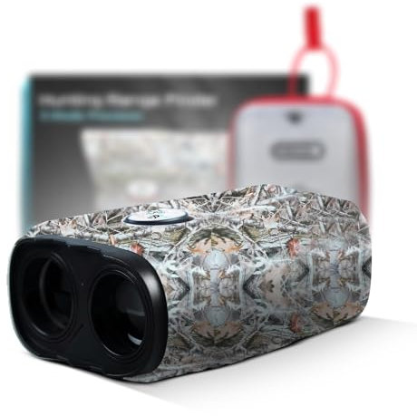 SPYDDA Telemetro da caccia avanzato – 1000Y ad alta precisione, ingrandimento 6x, ricaricabile, impermeabile, con custodia mimetica, telemetro laser di precisione per cacciatori