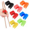 42 PCS Reusable Chopsticks Helper, Chopsticks Trainer Training Chopsticks for Adults Training Chopstick Hinges Connector, Multicolor Non-Slip Portable Practice Chopsticks for Beginners Kids