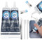 Colla Per Tessuti, Colla Materiale Per Tessuti, Adesivo Per Tessuti Per Cucito Per Tutti I Tessuti, Cotone, Flanella, Denim, Poliestere, Riparazione Di Bambole (50Ml*2) Fabric Glue