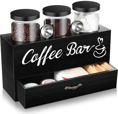 Automeng 6-Teiliges Kaffeetassen-Set Kaffeeaufbewahrungsdose