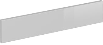 Vicco Küchenfront R-Line, Weiß Hochglanz, 59.6 x 11.2 cm | Möbelfront für den Herdumbauschrank, passend für R-Line Küchenschränke zur einfachen Montage