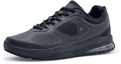 Shoes for Crews Men's Slip-Resistant Work Sneakers – Comfortable, Breathable & Water-Repellant – Ideal for Gastronomy Restaurant Catering Kitchen, Chef-Footwear, Waiter – Evolution II