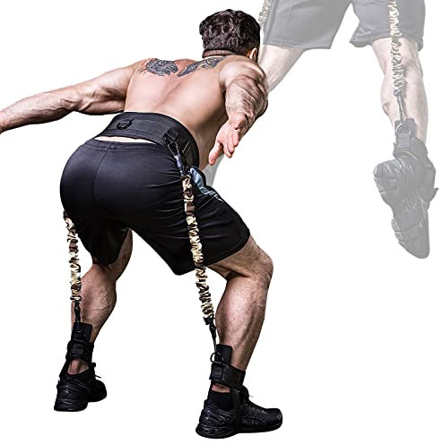 Innstar Multifunktions-Widerstandsbänder für Workout, Liegestütz-Übungsbänder, Widerstandsbänder-Set für Bankdrücken, Fitnessgeräte, Heimtraining, Reisen (Desert-54.4 kg)