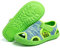 Hitmars Sandales Fille Garcon Bébé Enfant Été Chaussures de Plage Sandales Antidérapant Respirant Mesh Randonnée Marche Rose Violet Bleu Gris Vert EU 21-31 Vert1 22