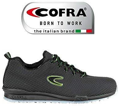 Cofra - Flex, Scarpe da Lavoro Monti Taglia 37 Nero Uomo